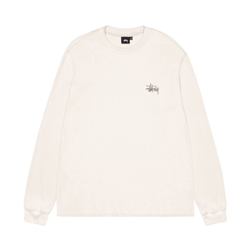 Stussy Basic Stock Long-Sleeve Thermal Bone