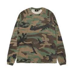 Stussy Basic Thermal Woodland Camo