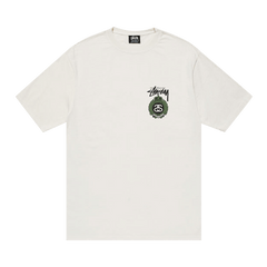 Stussy Crown Wreath Pigment Dyed T-Shirt Natural