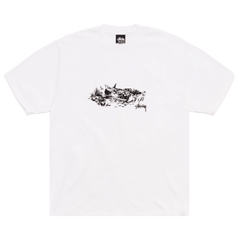 Stussy Fawn T-Shirt White