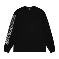 Stussy Long Haul Long-Sleeve T-Shirt Black