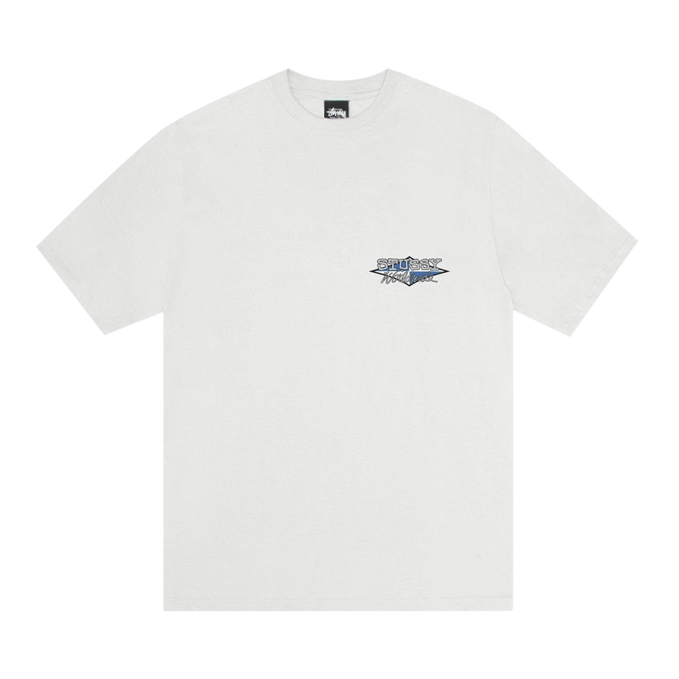 Stussy Worldwide Diamond T-Shirt Pigment Dyed Natural