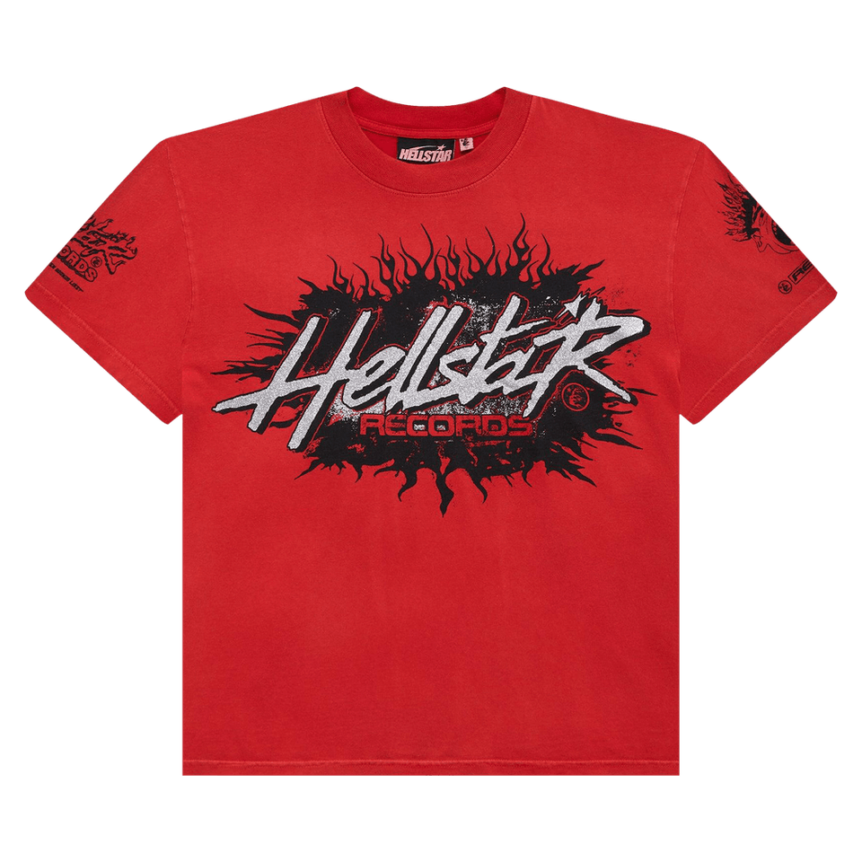 Hellstar Records T-Shirt Red