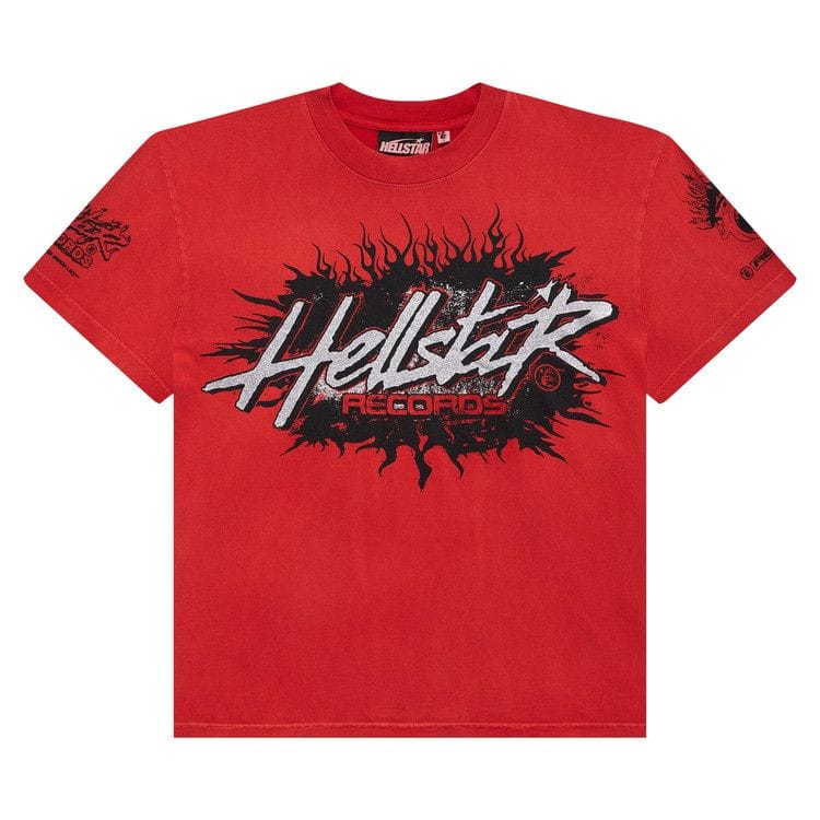 Hellstar Records T-Shirt Red