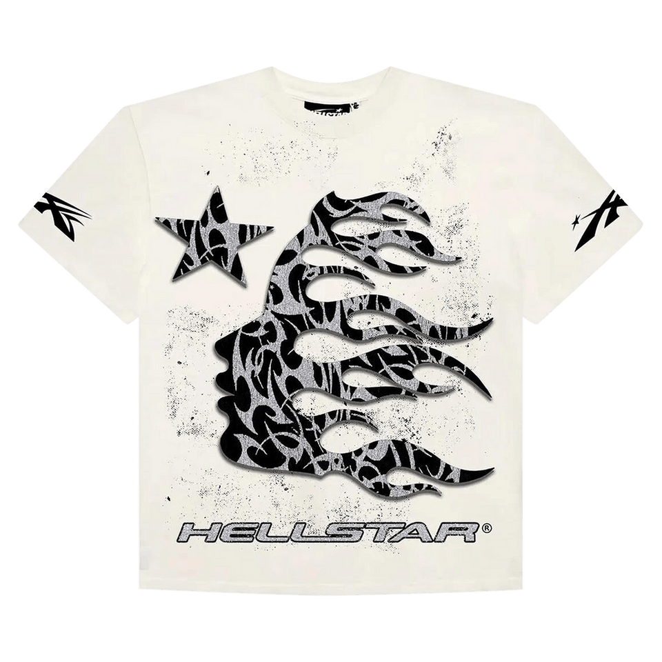 Hellstar Glitter P2p T-Shirt Black