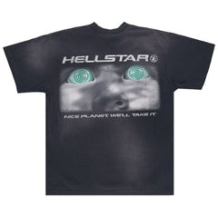 Hellstar Attacks T-Shirt Black Green