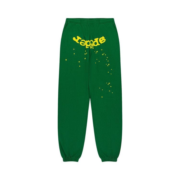 SP5DER Star Og Web V2 Sweatpant Slime Green