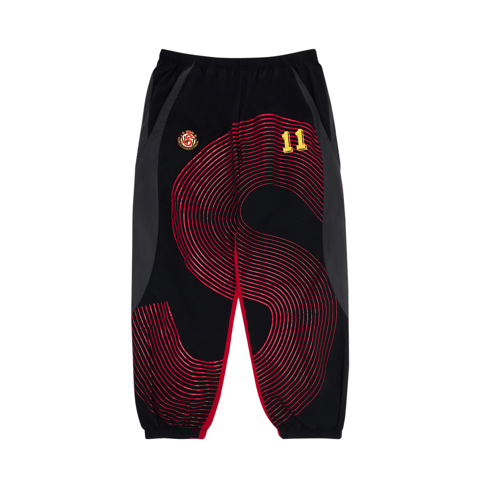 Supreme S Logo Track Pant Black