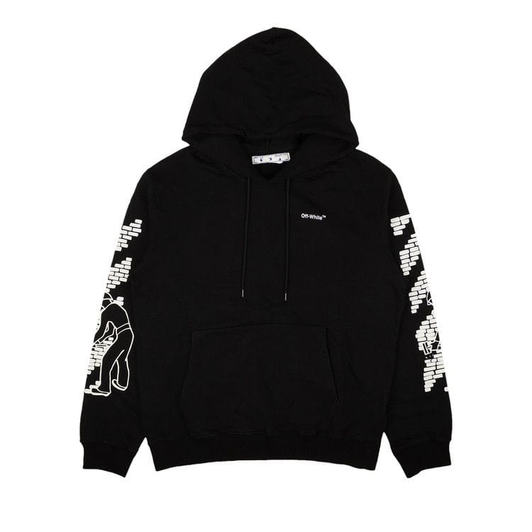 Off-White Bricks Slim Hoodie Black/White