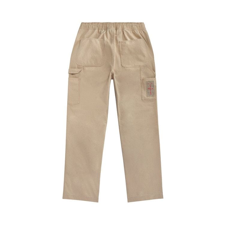 Cactus Jack by Travis Scott x Jordan Canvas Pant Desert/Khaki/University Red