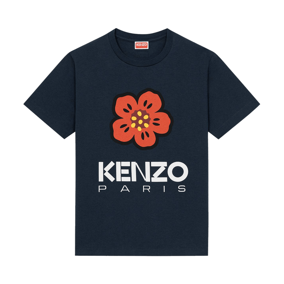 Kenzo Boke Flower T-Shirt Blue