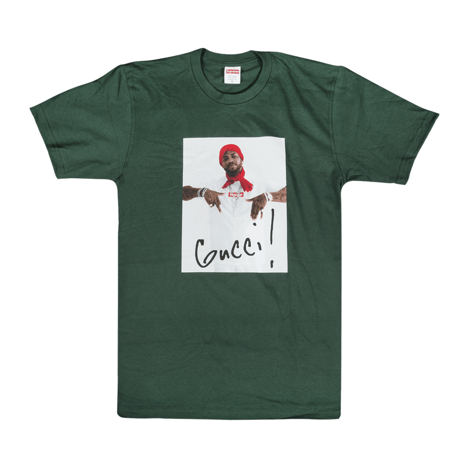 Supreme Gucci Mane T-Shirt Green
