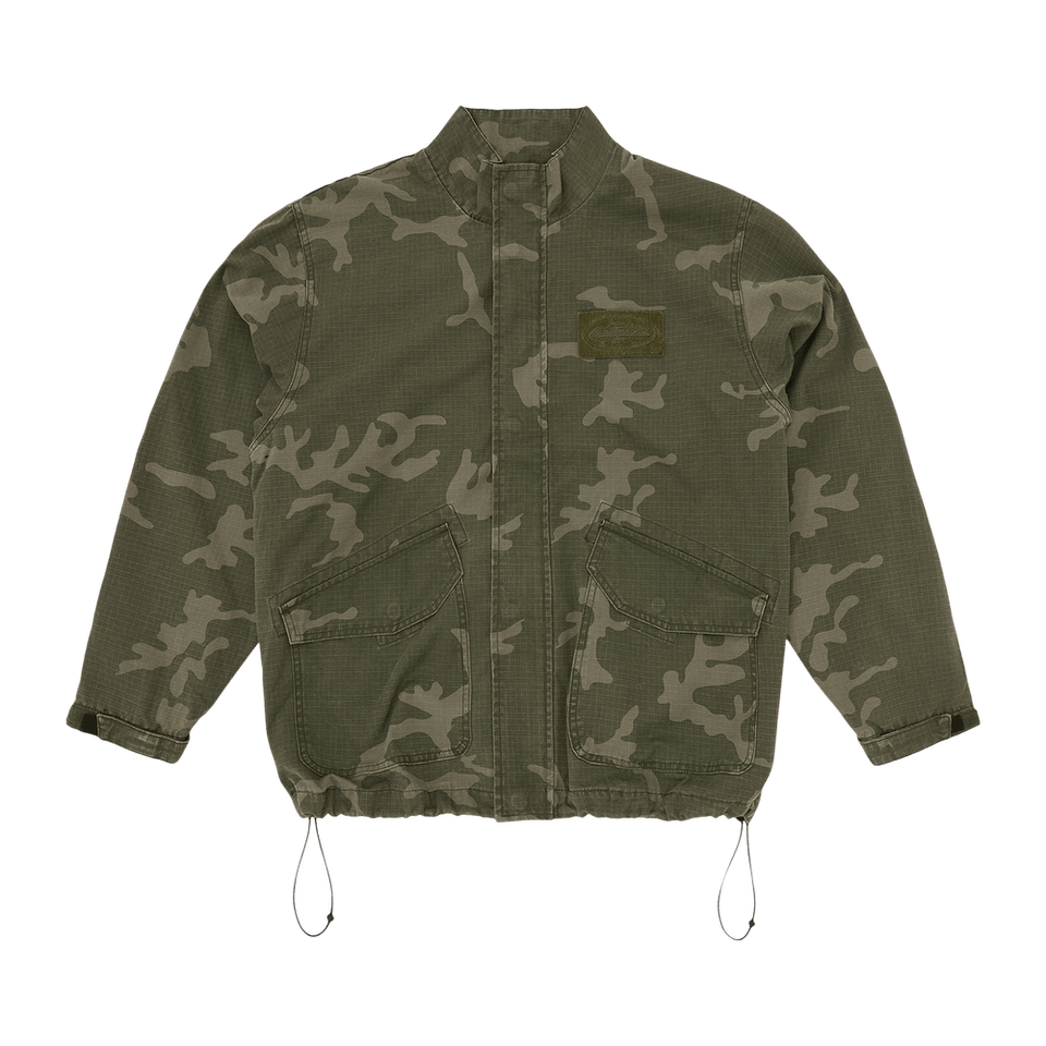 Corteiz Guerillaz Jacket Green Camo