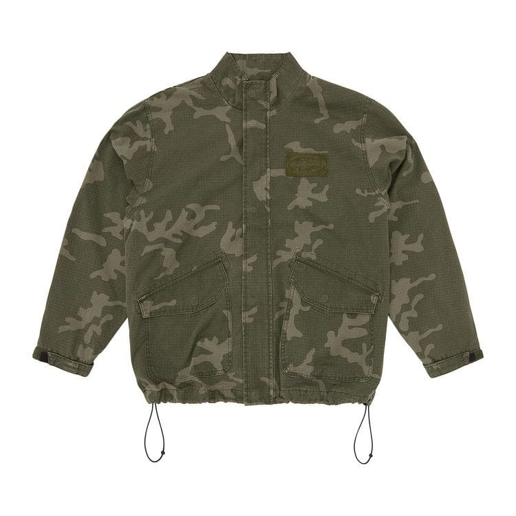 Corteiz Guerillaz Jacket Green Camo