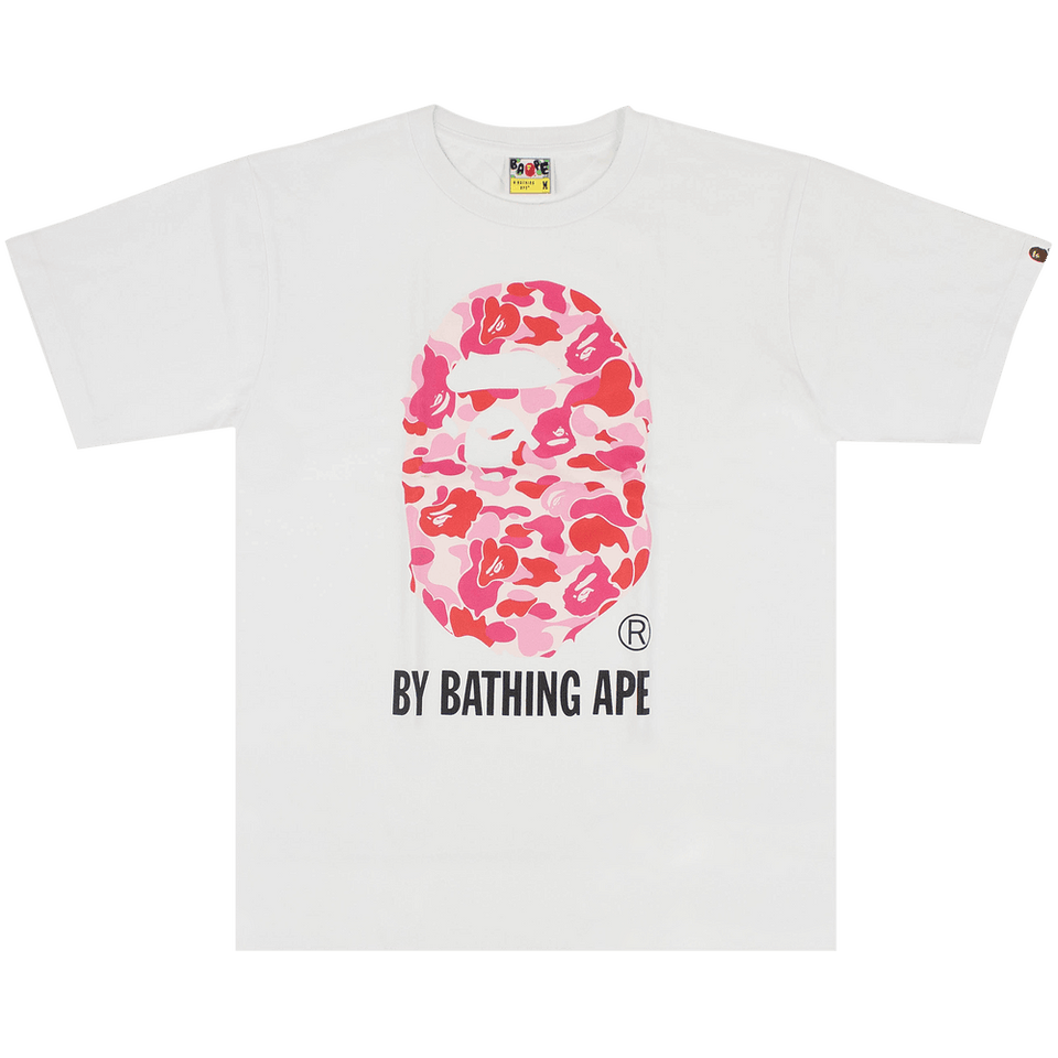 Bape Color Camo T-Shirt White/Pink
