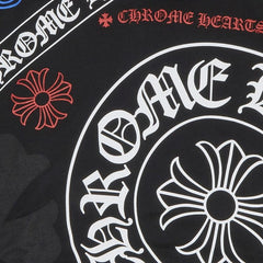 Chrome Hearts Stencil Hoodie Black/Multicolor