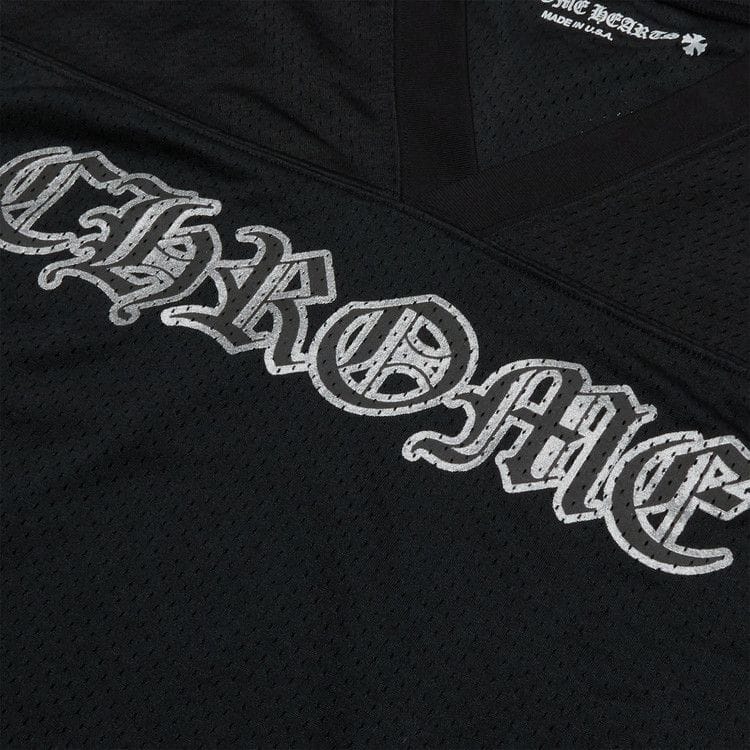 Chrome Hearts Stadium Mesh Long sleeve Jersey Black/Gray