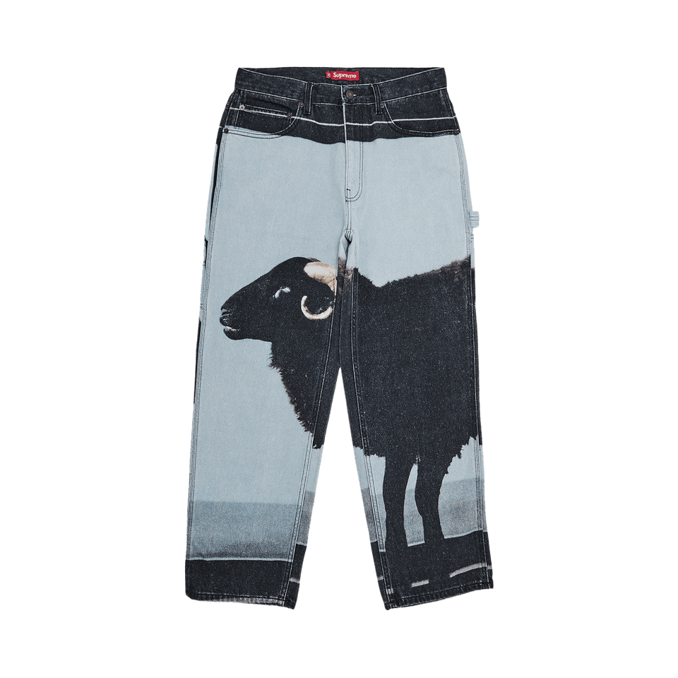 Supreme x Damien Hirst Painter Jean Black