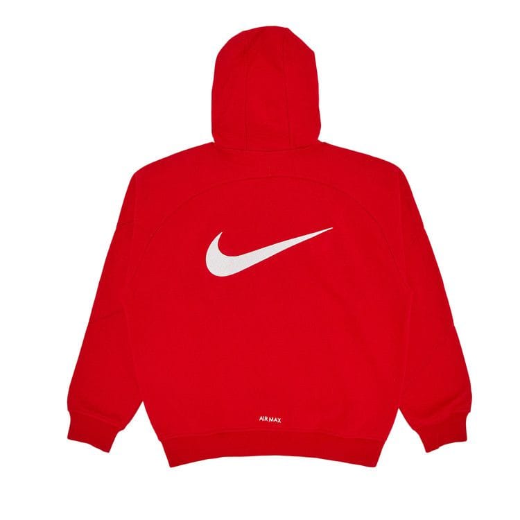 Supreme x Nike Zip Up Hoodie Red
