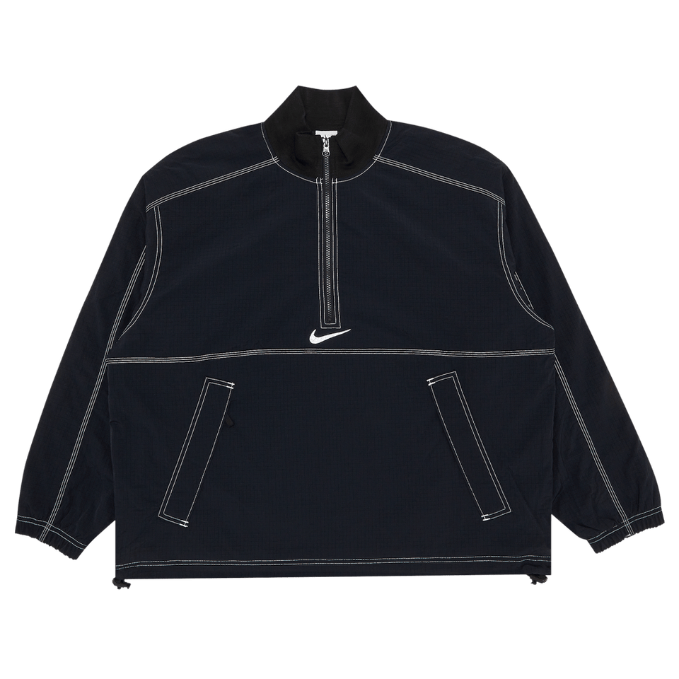 Supreme x Nike Ripstop Pullover Black