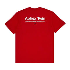 Supreme x Aphex Twin Ambient Works T-Shirt Red