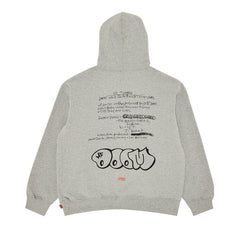 Supreme MF DOOM Hoodie Heather Grey