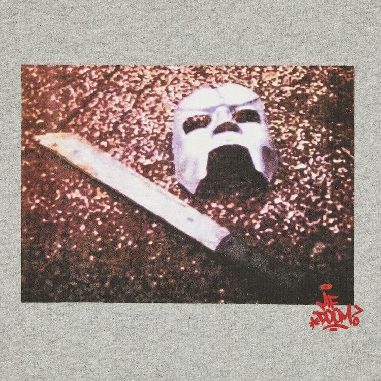 Supreme MF DOOM Hoodie Heather Grey