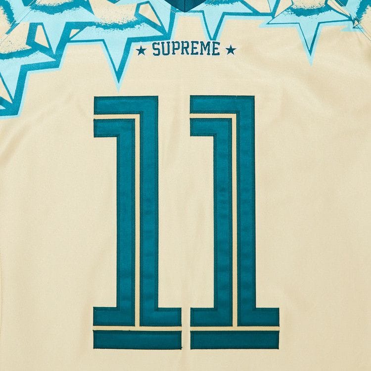 Supreme Stars Football Jersey Gold