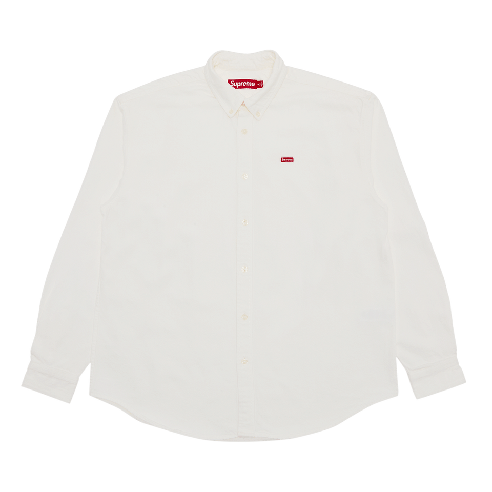 Supreme Small Box Shirt White Denim