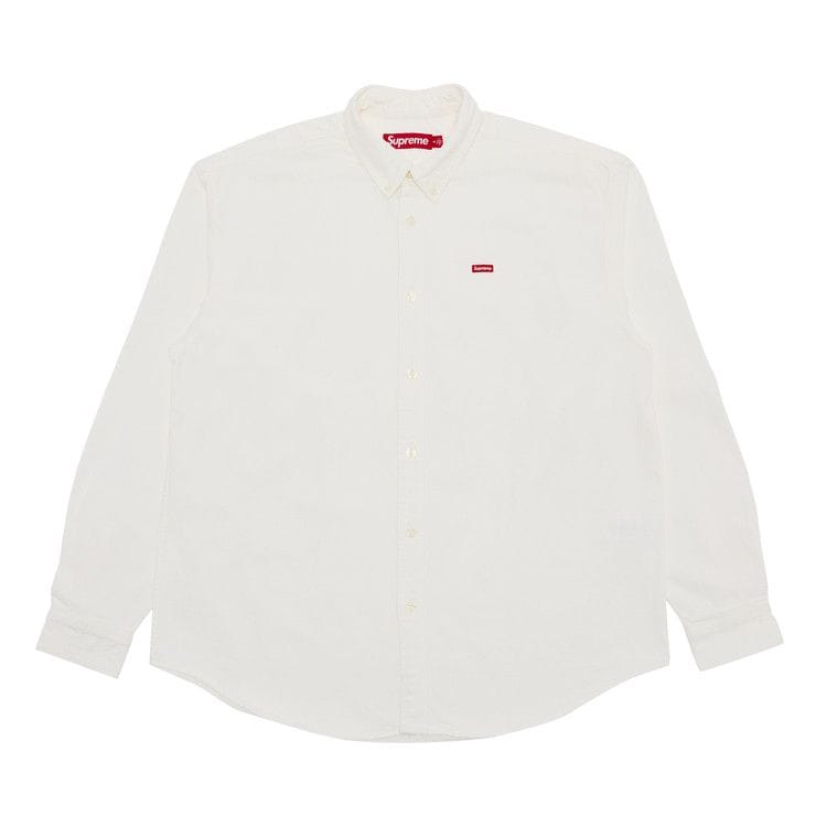 Supreme Small Box Shirt White Denim