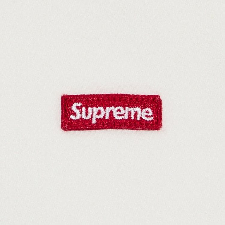 Supreme Small Box Shirt White Denim