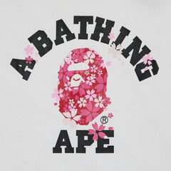 BAPE Sakura College T-Shirt White