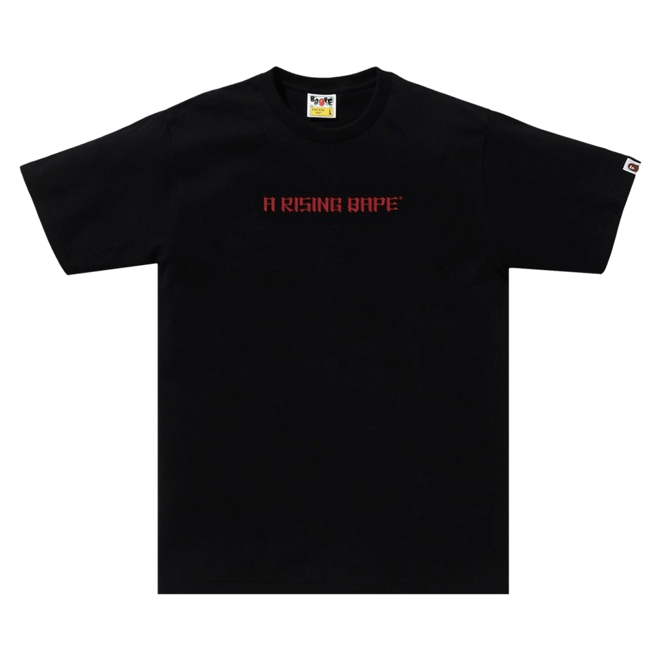 BAPE A Rising Bape Dragon T-Shirt Black