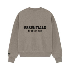 Fear of God Essentials Classic Fit Fleece Crewneck Homestead Heather