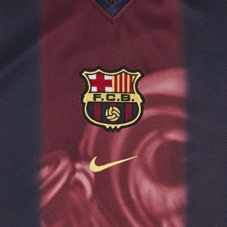 Nike FC Barcelona x Cactus Jack Retro 2000/01 Home Skeleton Jersey Red/Blue