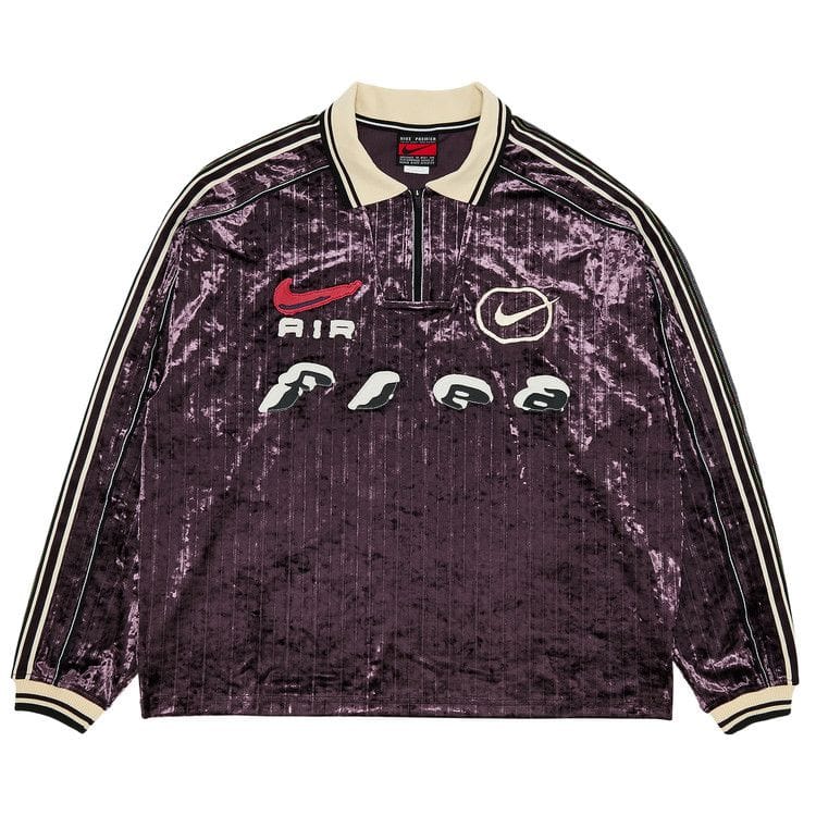 Nike x Cactus Plant Flea Market Flea Soccer Jersey Burgundy Ash