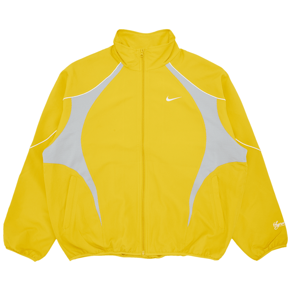 Supreme x Nike Track Jacket Yellow