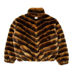 Supreme Faux Fur Jacket Brown