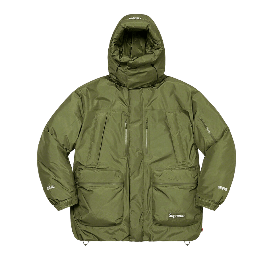 Supreme GORE-TEX 700-Fill Down Parka Olive