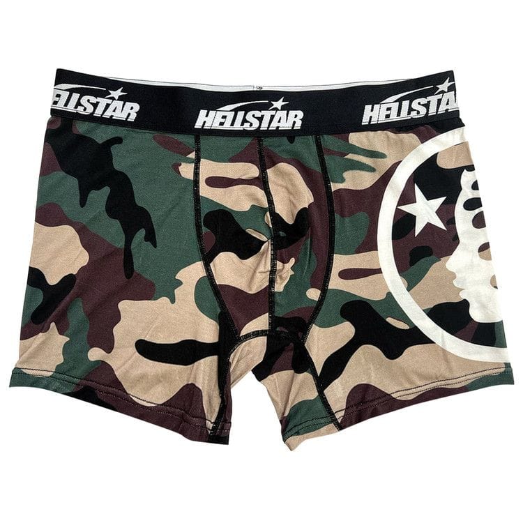 Hellstar Boxer Briefs (3 Pack) Black/Grey/Camo