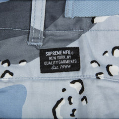 Supreme Cargo Pant Blue Chocolate Chip Camo