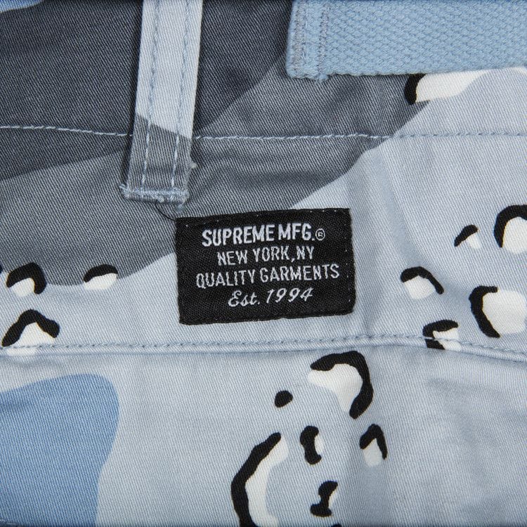 Supreme Cargo Pant Blue Chocolate Chip Camo