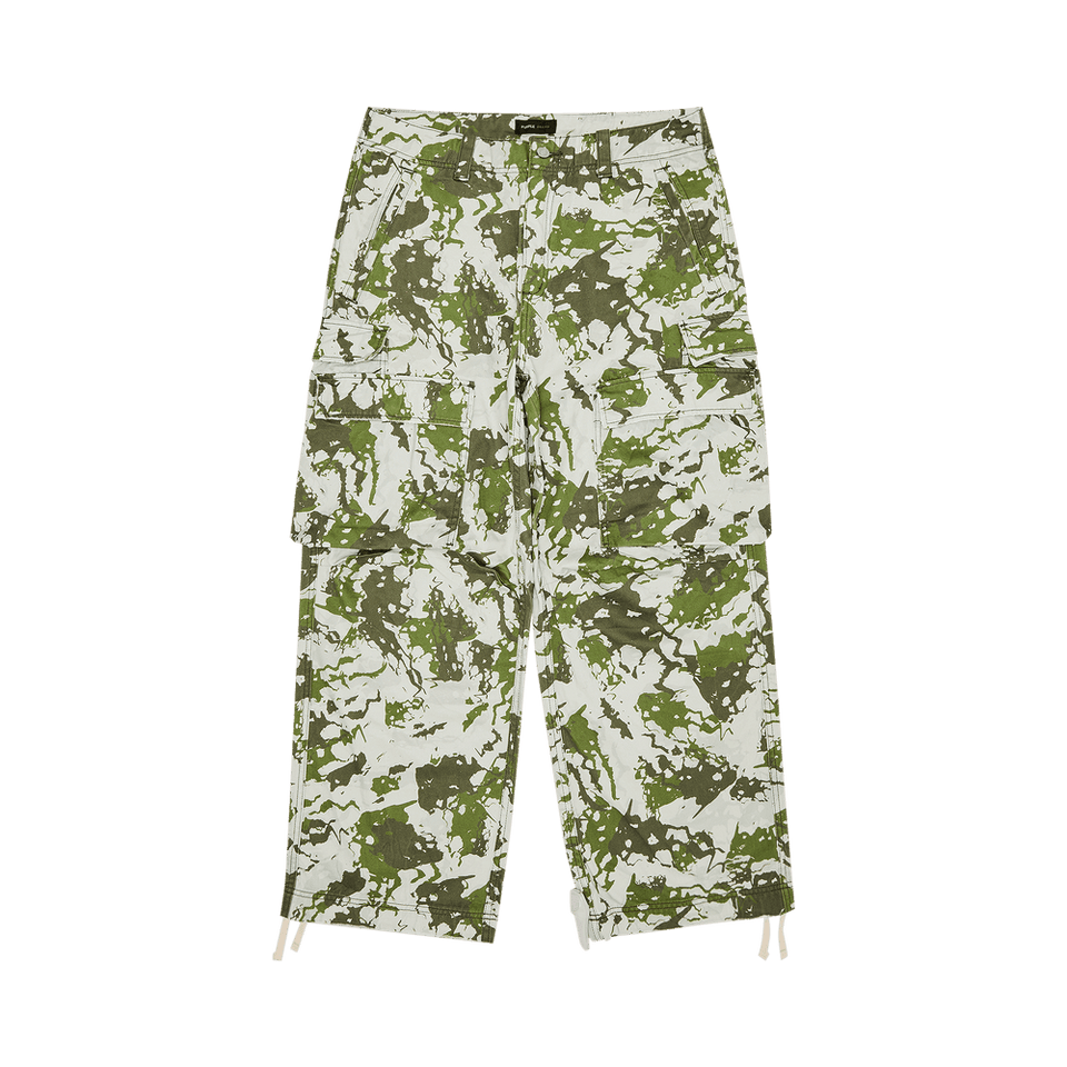 PURPLE BRAND Double Pocket Cargo All Over Print