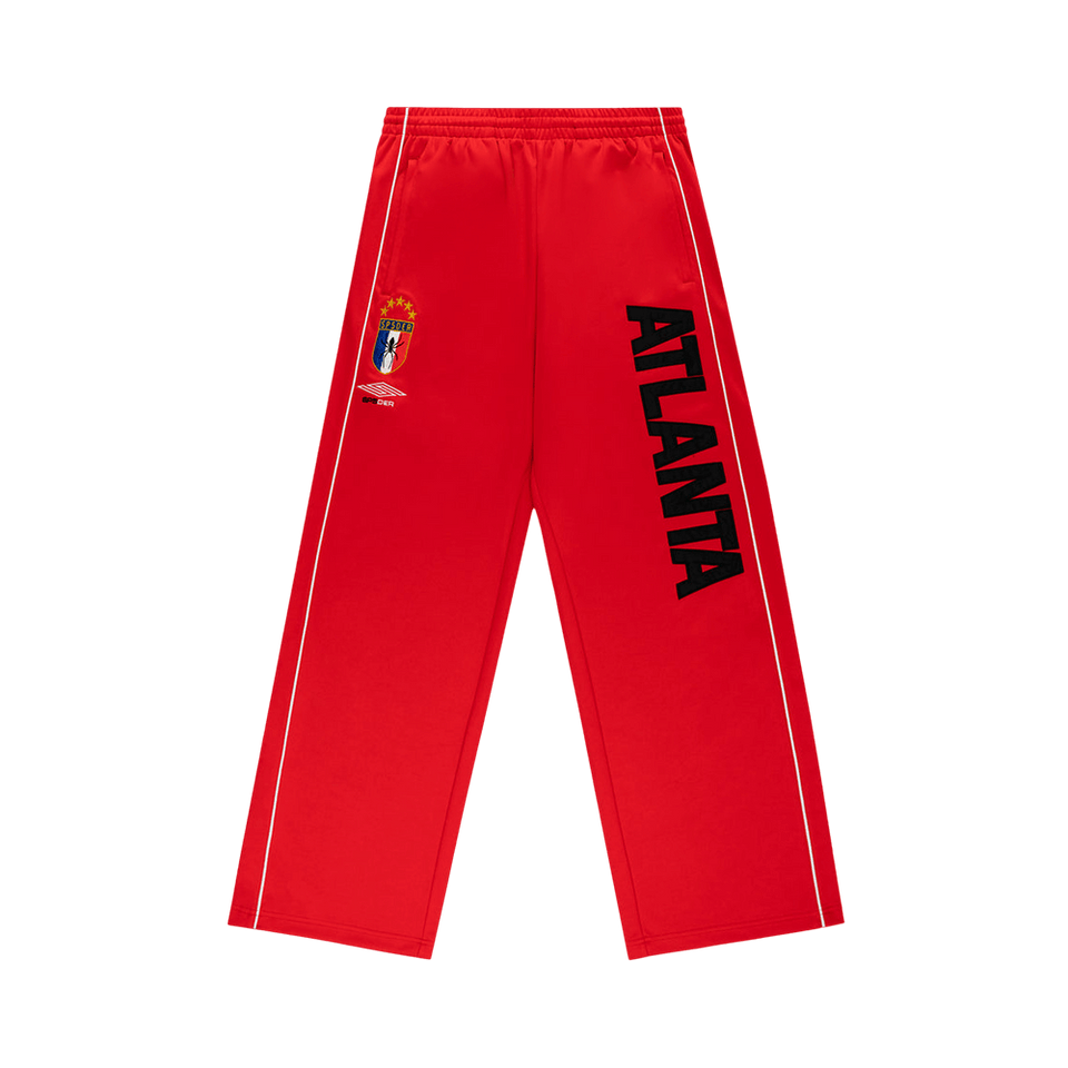 Sp5der Atlanta Track Pant Red