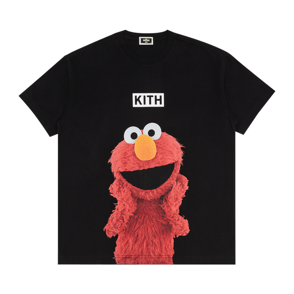 Kith x Sesame Street Elmo T-Shirt Black