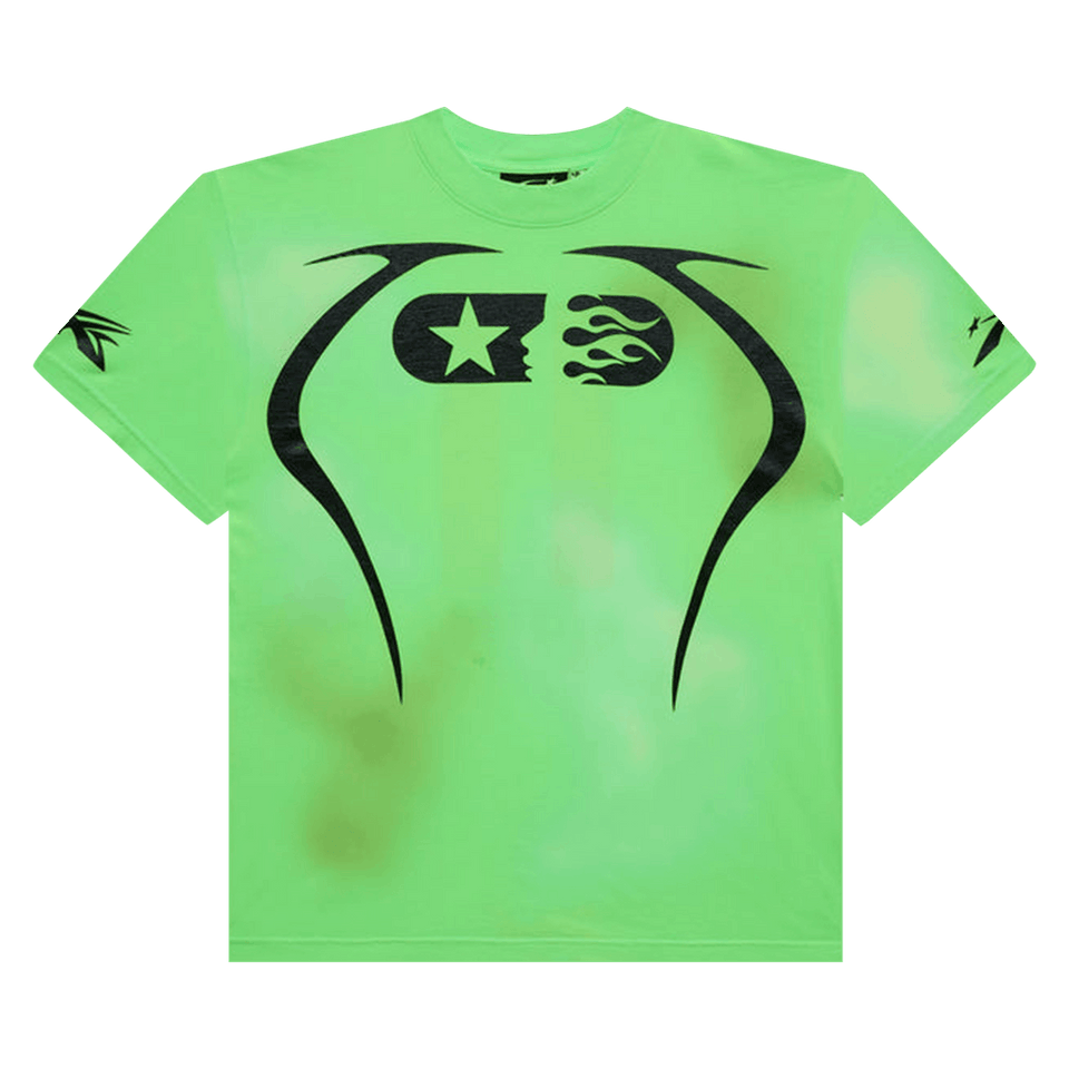 Hellstar Warm Up T-Shirt Neon Green