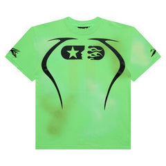 Hellstar Warm Up T-Shirt Neon Green