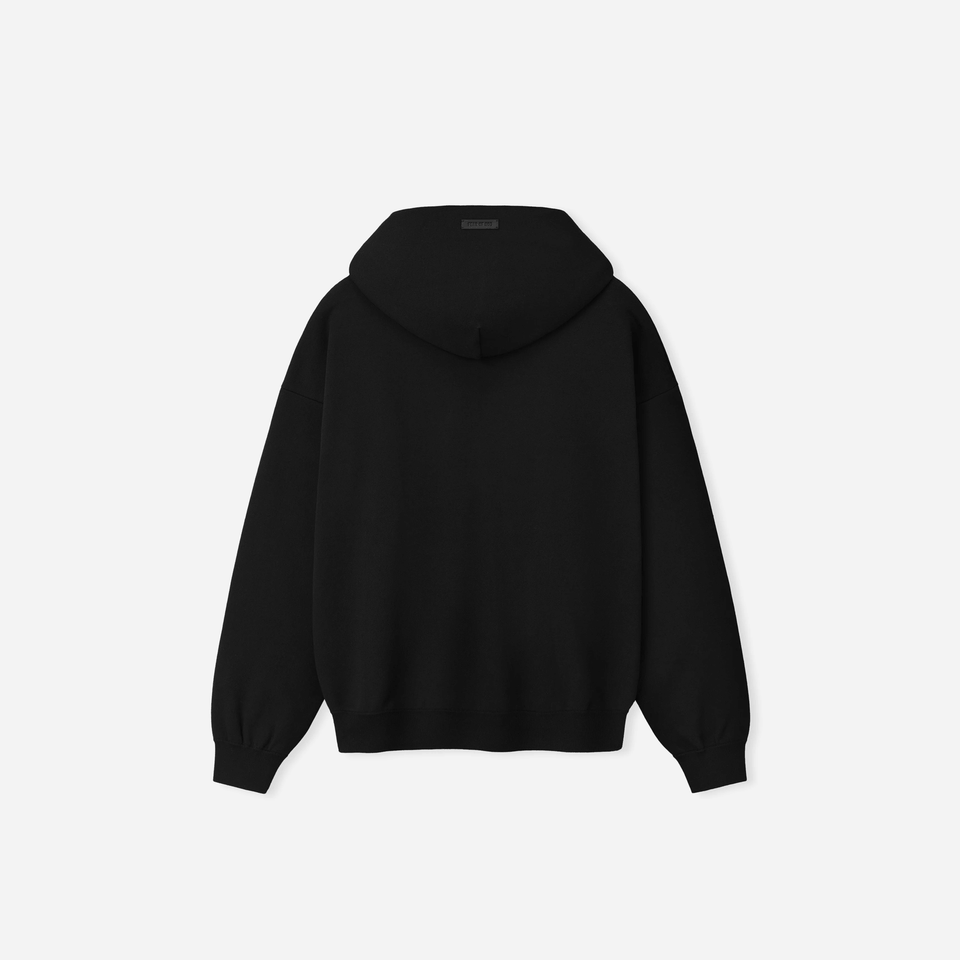 Fear Of God Double Knit Hoodie Black