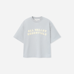 Fear Of God Essentials Kids Merch T-Shirt Boxy Fit Overcast