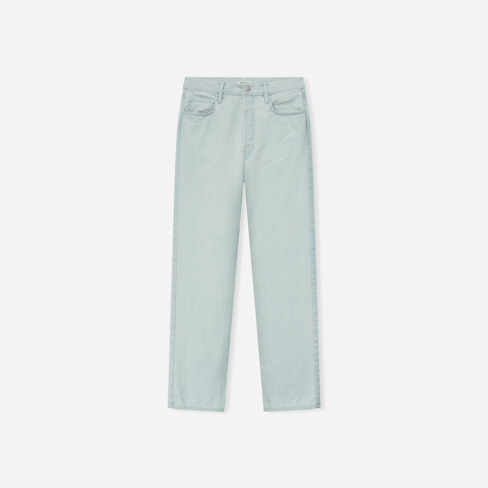 Fear Of God Bleach Washed Denim Straight 5 Pocket
